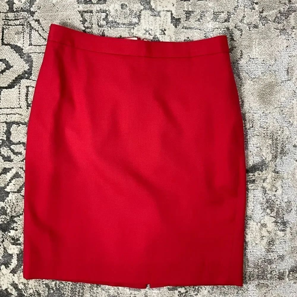 J. CREW #2 100% wool Pencil Skirt